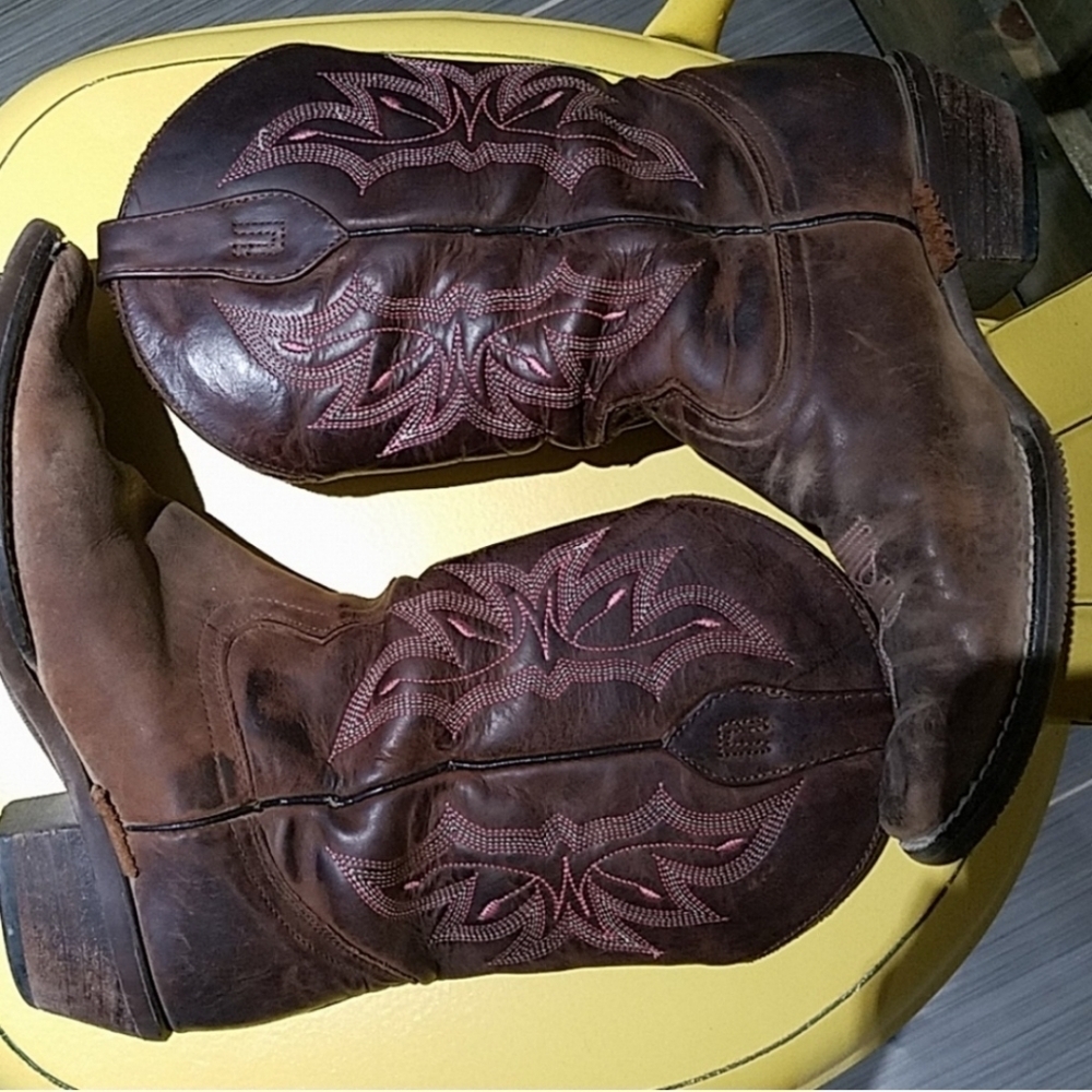 CABALLO DORADO COWBOY WESTERN BOOTS BOTAS COWGIRL RODEO COUNTRY THUNDER - Picture 2 of 8